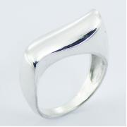 Wholesale Sterling Silver Waved Unmatched Brilliance Designer Rings