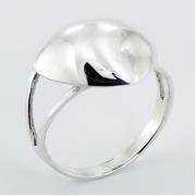 Wholesale Sterling Silver Designer Convexed Heart Rings