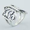 Sterling Silver Designer Rings Airy Ajoure Silver Butterfly