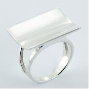 Wholesale Concaved Unique 925 Silver Shiny Designer Rings 