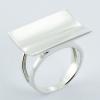 Concaved Unique 925 Silver Shiny Designer Rings 