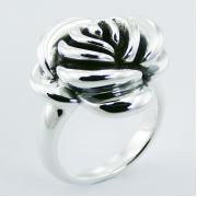 Wholesale Electroformed Sterling Silver Jewellery Elegant Rose Rings