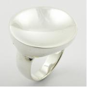 Wholesale Planet Silver Concaved Sterling Silver Designer Rings