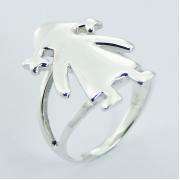 Wholesale Convexed Tapered Rectangle 925 Sterling Silver Designer Rings