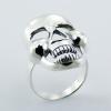 Edgy Openwork Detailed Skull Designer Rings