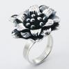 Phenomenal Beaded Center Contoured Vintage Style Rings