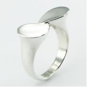 Wholesale Minimalistic Alluring Sterling Silver Shine Square Rings