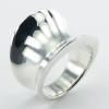 High End Fashion Jewelry Design Concaved Arc Tapering Rings wholesale