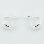 Wholesale Sterling Silver Crescent Moons Ear Stud Earrings