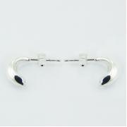 Wholesale Stamped Sterling Silver Small Arches Stud Earrings