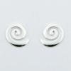 Small Sterling Silver Stud Earrings Adorable Twirls