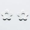 Silver Stud Earring Small Cute Girlie Flower Ear Studs