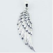 Wholesale Beautiful Eagle Wing Silver Pendant Great Detail