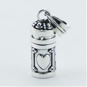 Wholesale Antique Replica Lovers 925 Silver Prayer Box Pendants
