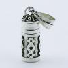 Antique Design Replica Sterling Silver Prayer Box Pendant