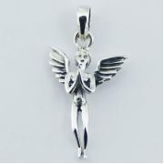 Wholesale Sterling Silver Pendant Lovely Guardian Angel