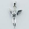 Sterling Silver Pendant Lovely Guardian Angel