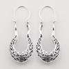 Hoop Earrings Rich Ajoure Silver Stunning Drop Shapes