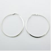 Wholesale Large Sterling Silver Hoop Earrings Classic Style