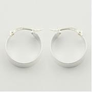 Wholesale Daily Wear Small Minimalistic Sterling Silver Hoop Earrings