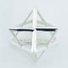 Openwork 925 Sterling Silver Designer Pendants Open Star