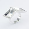 Geometrical Innovative Sterling Silver Gorgeous Rings Design wholesale