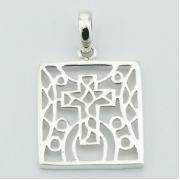 Wholesale 925 Silver Pendants Precise Cross Openwork