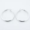Sterling Silver Hoop Earrings Classic Round Hoops