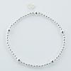 Polished Sterling Silver Spheres Stretch Bracelets