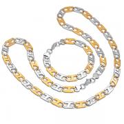 Wholesale Stainless Steel Jewelry For Men Women Bracelets Necklace 