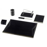 Wholesale Maruse Italian Leather Desk Set 6-piece - Made In Italy