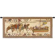 Wholesale William Embarks With Border European Tapestry Wall Hanging