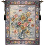 Wholesale Modern Style Bouquet European Tapestry Wall Hanging