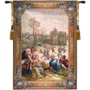 Wholesale Les Patineurs European Tapestry Wall Hanging