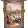 Les Patineurs European Tapestry Wall Hanging