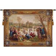 Wholesale Les Patineurs I European Tapestry Wall Hanging
