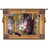 Bouquet Et Architecture Horizontal European Tapestry Wall Hanging