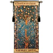 Wholesale Woodpecker With Verse European Tapestry Wall Hanging