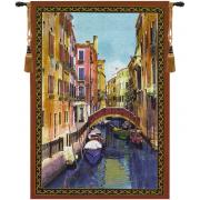 Wholesale Canal With Shops Wall Hanging Tapestry