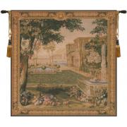 Wholesale Verdure Fontaine Carree  European Tapestry Wall Hanging