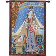 Wholesale Dame Au Chien I European Tapestry Wall Hanging