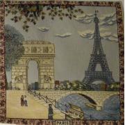 Wholesale Eiffel Tower Left European Cushion Covers