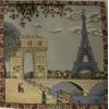 Eiffel Tower Left European Cushion Covers