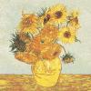 Van Gogh's Sunflower III European Cushion Covers
