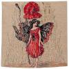 Poppy Fairy Cicely Mary Barker  European Cushion Covers