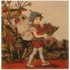Strawberry Fairy Cicely Mary Barker  European Cushion Covers