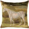 White Horse European Cushion