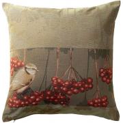 Wholesale Bird With Berries European Cushion