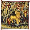 Lion Heraldique European Cushion