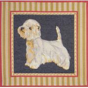 Wholesale White Terrier European Cushion Covers